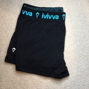 Ivivva Black Spandex Shorts 14